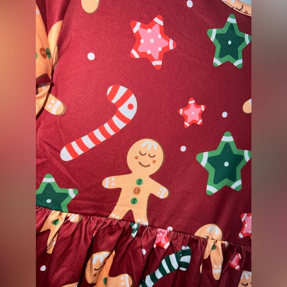 Merry Christmas 🎄 NWOT girls dress 4-5 years - Picture 7 of 7